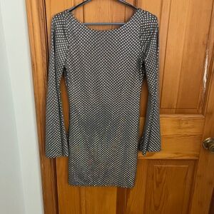 Sparkle mini dress